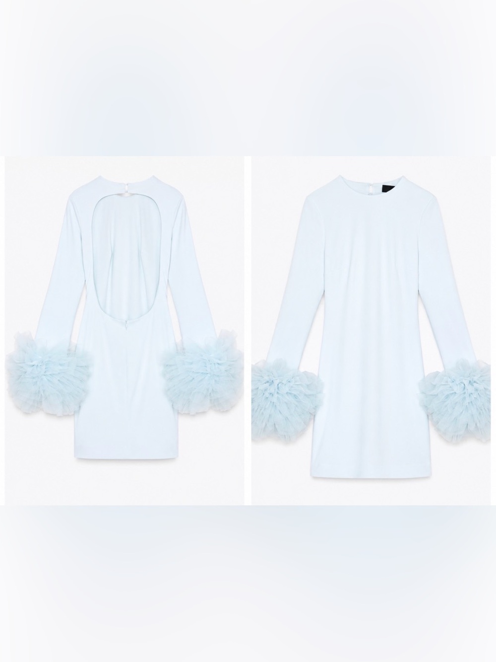 VIRAL NEW ZARA 2025 COLLECTION TULLE CUFF MINI DRESS SIZE M
🚨NO DISCOUNT - Picture 7 of 14